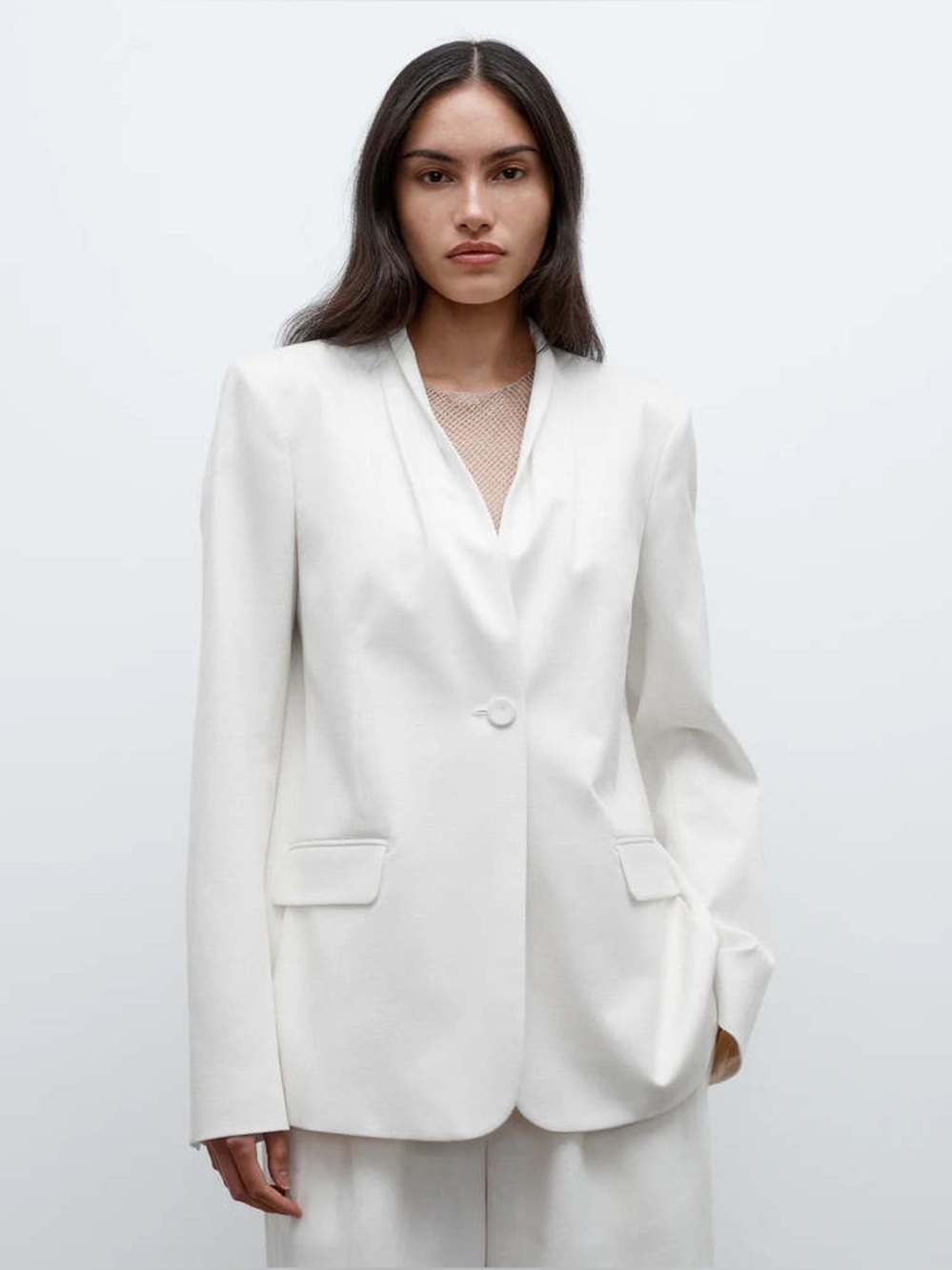 NWT $850 TWP New Linen Single-Breasted Dinner Jacket